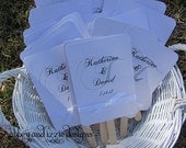Monogrammed Wedding Favors
