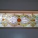 Stained Glass Window / "Victorian Flowers" (W-30)