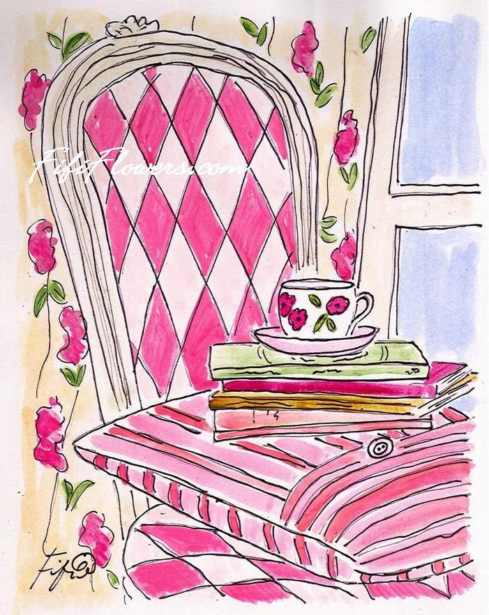 Pink Harlequin Tea
