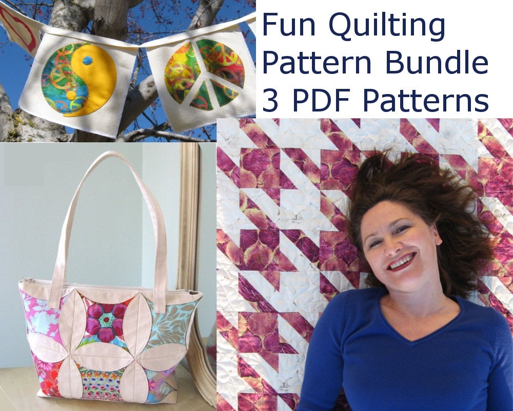 Fun Quilting Sewing Pattern Pack