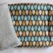 Splash Aqua, Orange and Gray Reversible Car Seat Strap Covers