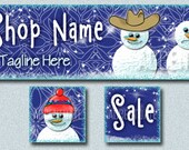 PICTURE DAY ------ Premade Etsy Shop Banner Avatar Set - One Of A Kind (ooak) & Fabulous - by Accentuate