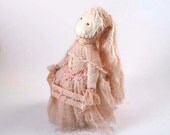 Primitive Doll - Tattered and Tea Stained