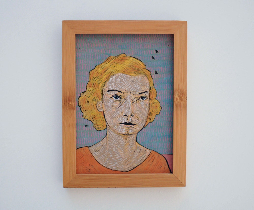 framed portrait print 5x7