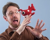 Mini Angler Fish Plush - Red or Pick Your Own Color