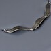 Etched Sterling Silver Fern Trio Necklace