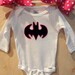 Longlseeve Batgirl Onesie