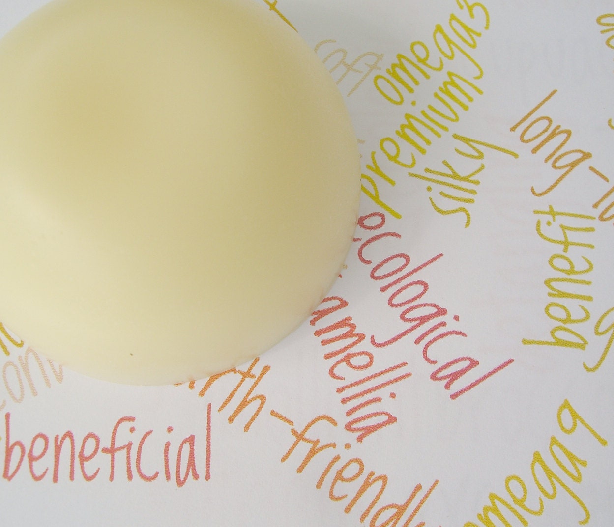 Grapefruit Lemongrass Solid Bar Conditioner That Rolls