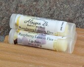 Sale - Raspberry Lemon Fizz Flavored Tube Lip Balm