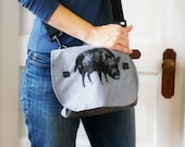 Vintage Unissued Military Bag with Original Crowned Boar Image