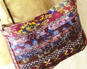 Shoulder Bag - Recycled Mens Ties - Reclaim2Fame
