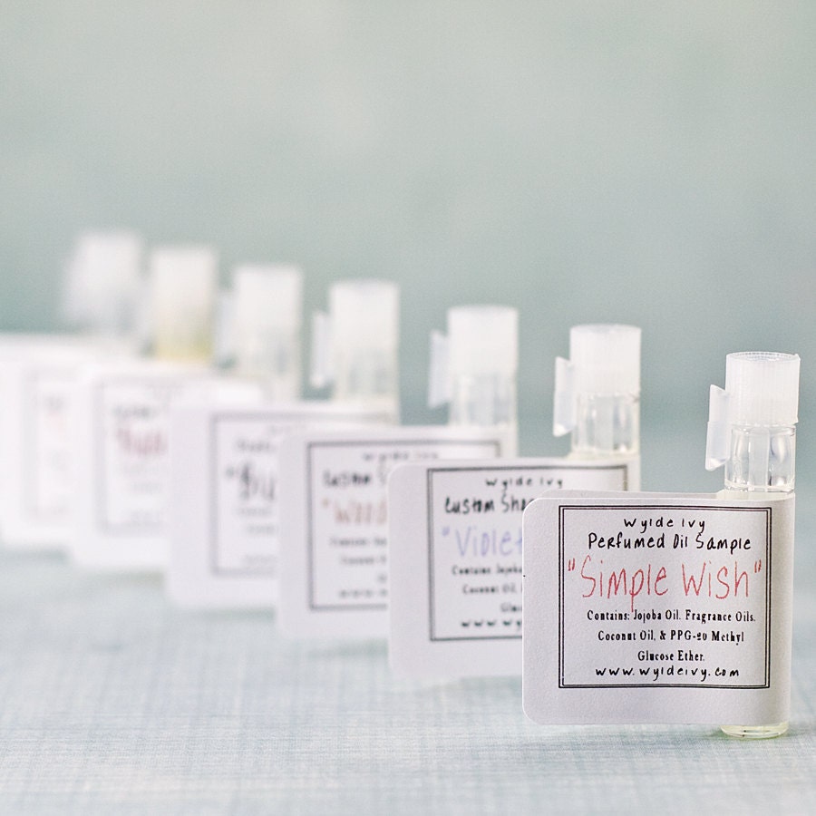 Perfume Oil Sample Vial