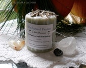 Handmade Candle Sage Herb - House Blessing Home Decoration - Protection Ritual Spell