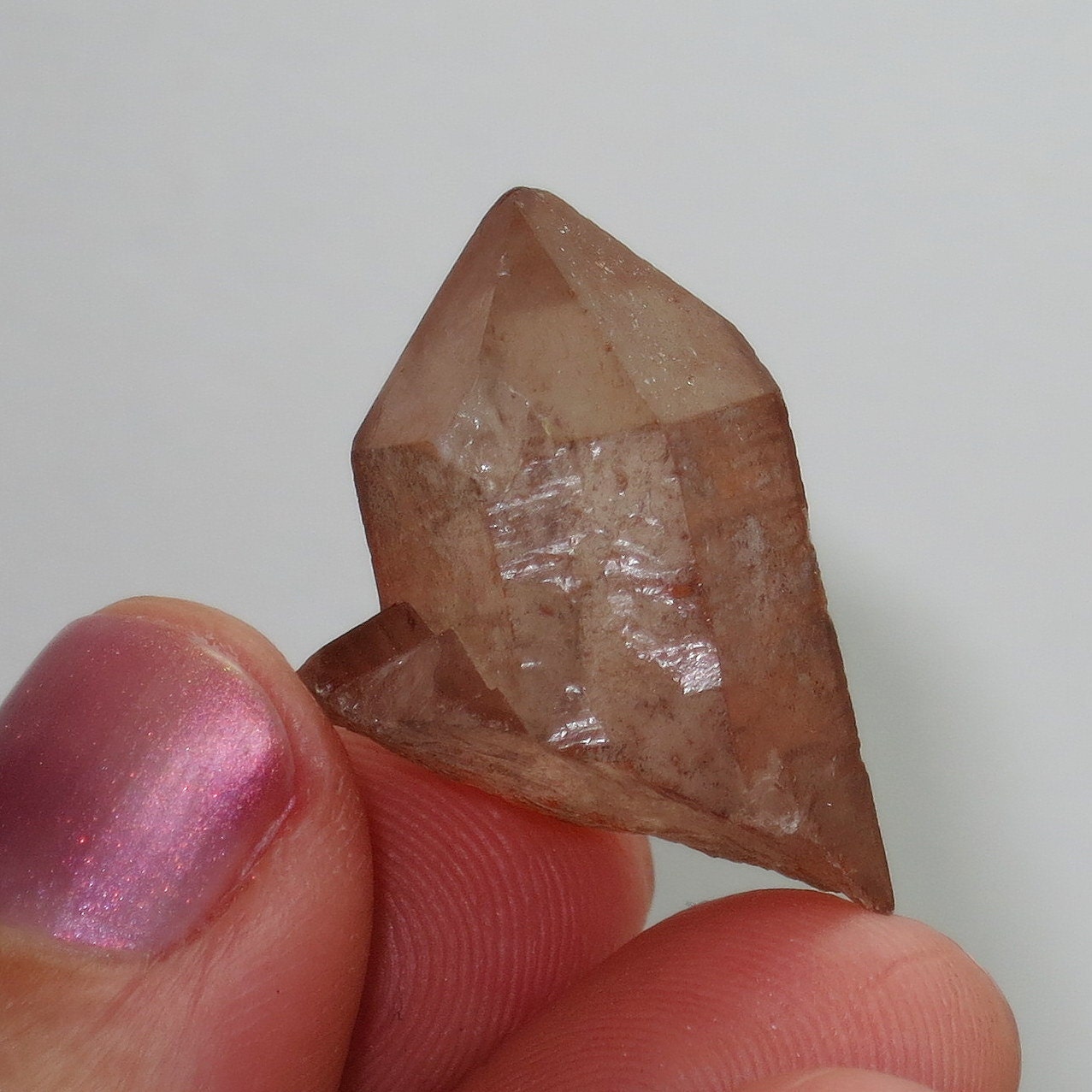 Ultimate Support and Caring - RED Lemurian Quartz Point - 2012 Shipment - Brazil