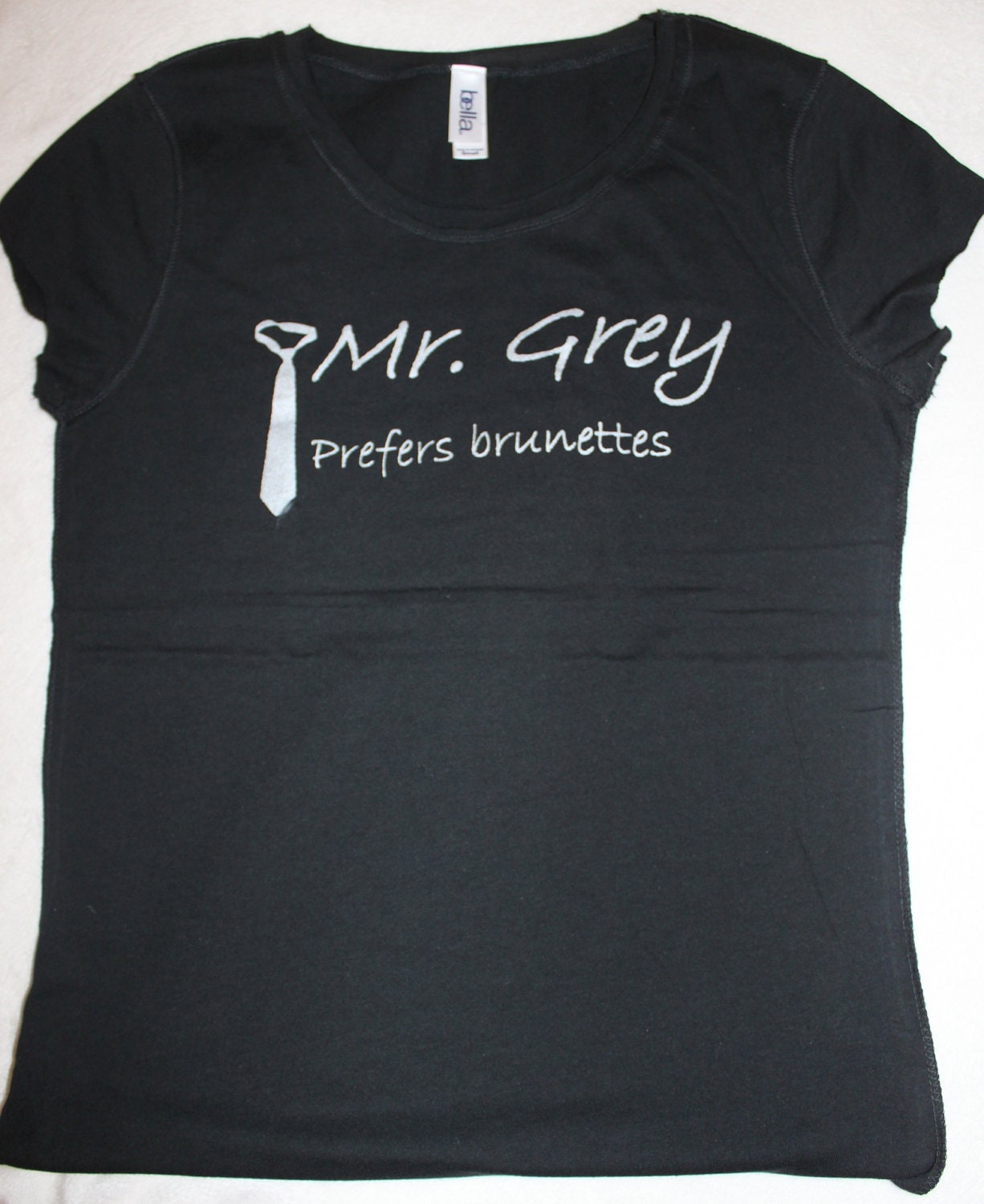 SPRING SALE sale SALE Mr Grey Prefers Brunettes Shirt or Team Grey Tshirt Your Choice Fifty Shades Book