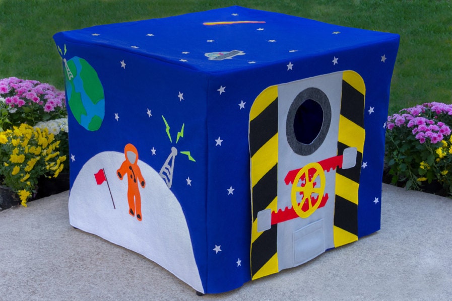 Immediate Shipping Outer Space Card Table Playhouse, Fits 34" Card Table