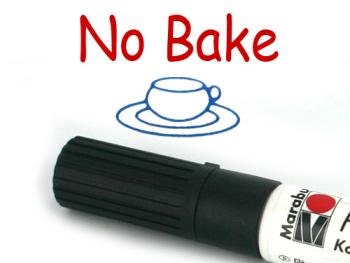 Ceramic Paint Pen Black - NO BAKE