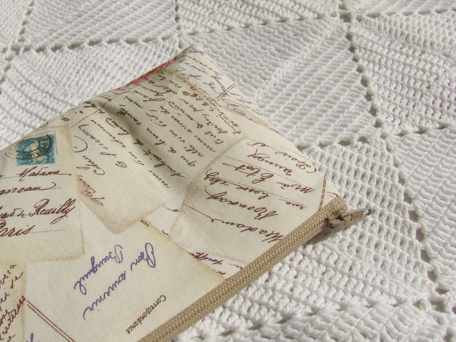Love Letters - Small Zipper Pouch