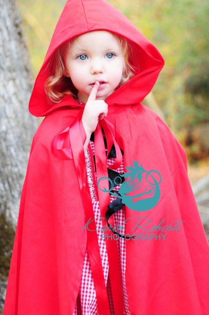 Little Red Riding Hood Dress and Cape