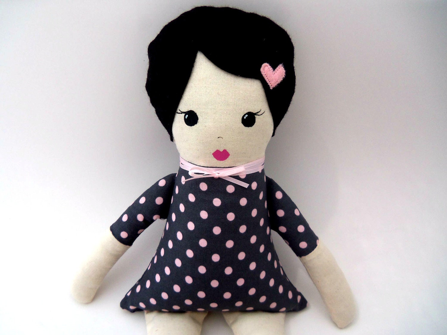 cloth doll- rag doll-  READY TO SHIP
