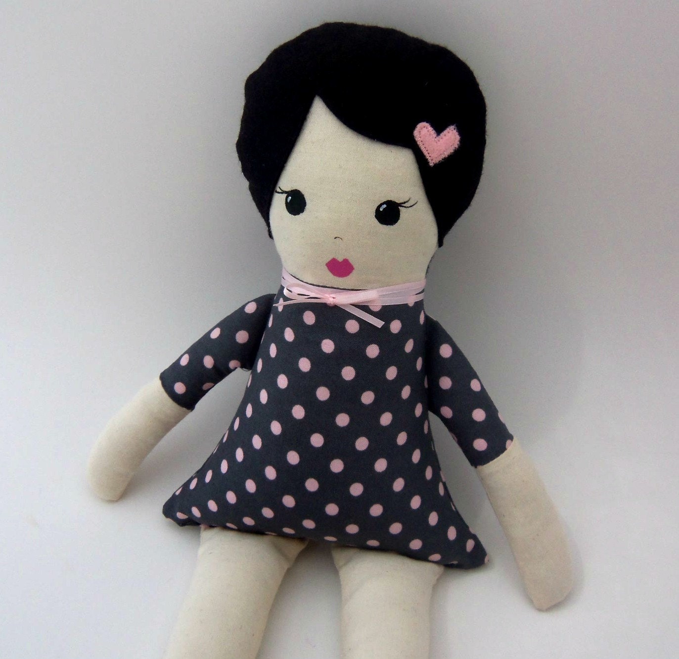 cloth doll- rag doll-  READY TO SHIP