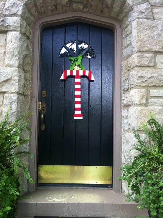 Christmas Monogram Wreath
