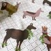 LAST ONE - Holiday Llamas Mountain Top - Pillow Panel