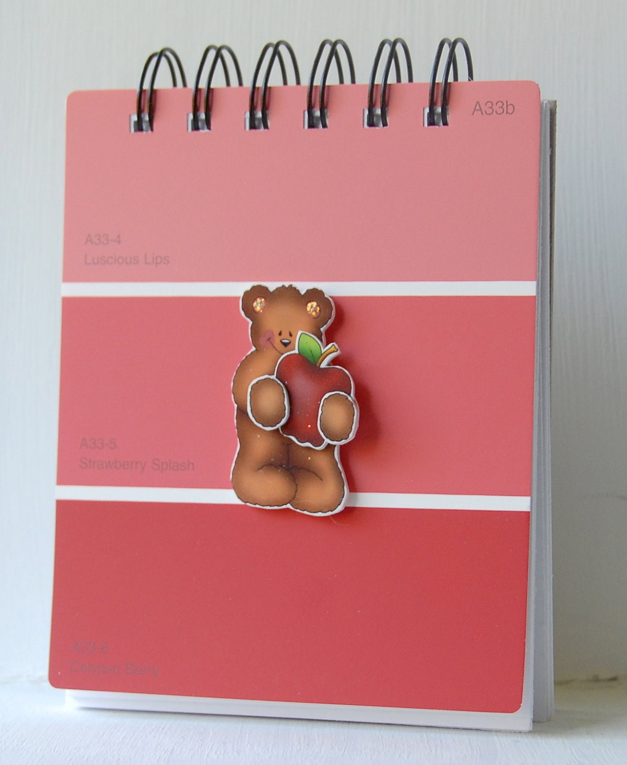 Teacher Appreciation Paintchip Spiral Bound Notebook