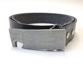 Bottle Opener Belt Buckle Lite with Natural Finish