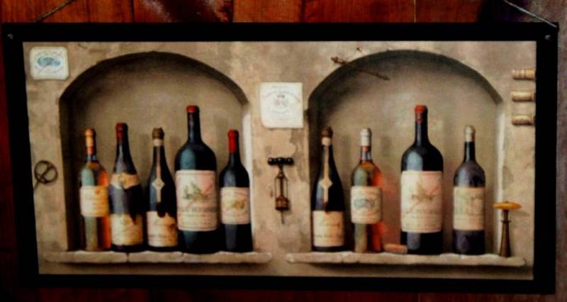 BIG Wine Lovers Kitchen Wall Decor Plaque by ozarkmtnhomestead