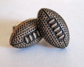 Football Post Earrings- Surgical Stainless Steel