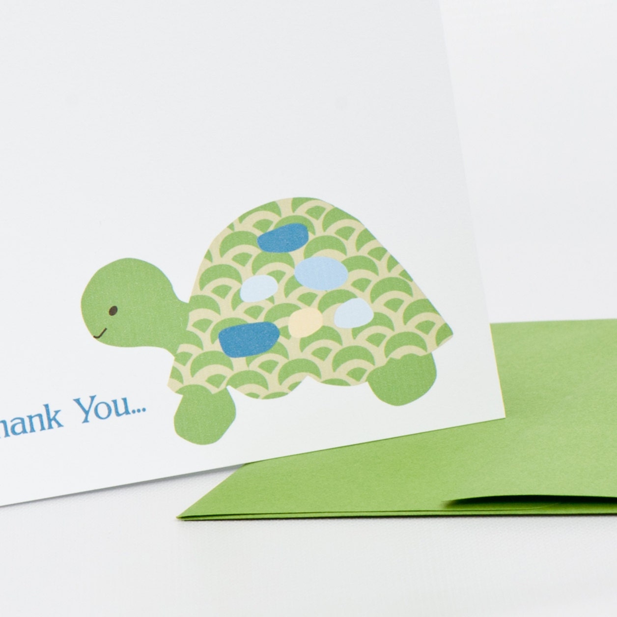 Turtle Personalized Stationery Set (20) plus Matching Address Labels