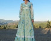Fairy Tale Boho 70s Dress