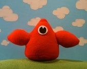 Yumyo - jumbo red monster alien plush toy
