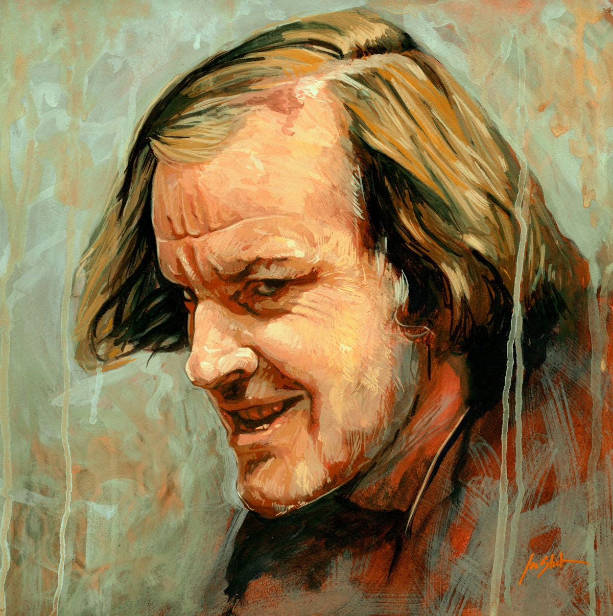 Here's Johnny - 11 x 11 Print SIGNED EDITION