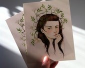 Postcards - set of four - If it kills me.