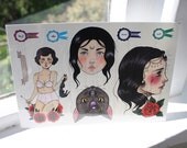 Set of Temporary tattoos