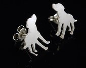 Mutt Sterling Silhouette Earrings