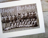 Flamboyant Victorian birthday card