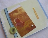 Boys First Birthday Handmade Card Light Blue