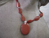 Goldstone necklace