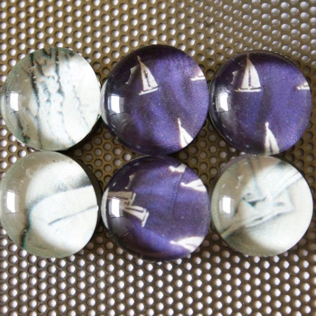 05 TINY SAILBOATS - Magnet Set