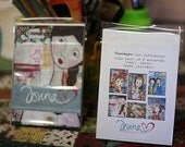 6 Blank Cards SET - By Donna Heart