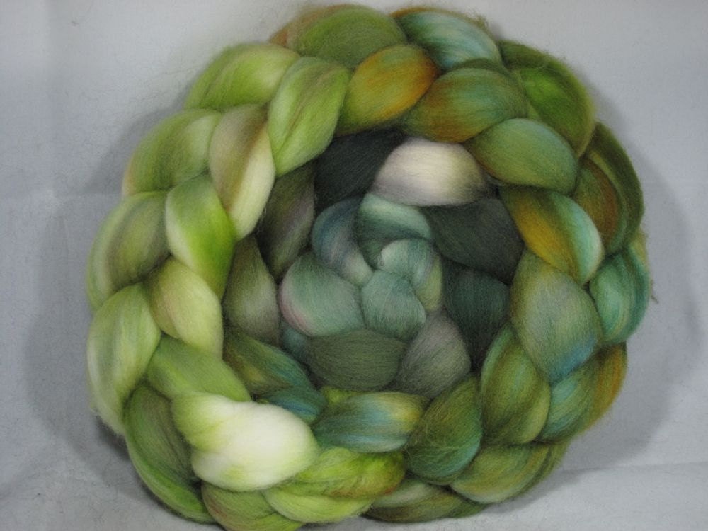 Organic Polwarth Combed Top - 5oz - Fiddleheads 1