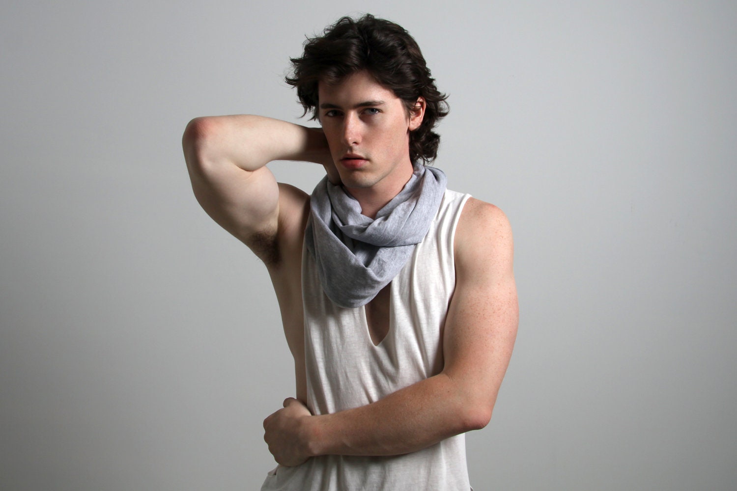 Summer Infinity Scarf Loop - Winter Circle Scarf Mens Fashion Scarves Spring Scarf Unique tribal Burning Man Christmasinjuly CIJ Sale