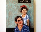 Living room / Tiny canvas print