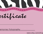 25 Dollar - Gift Certificate