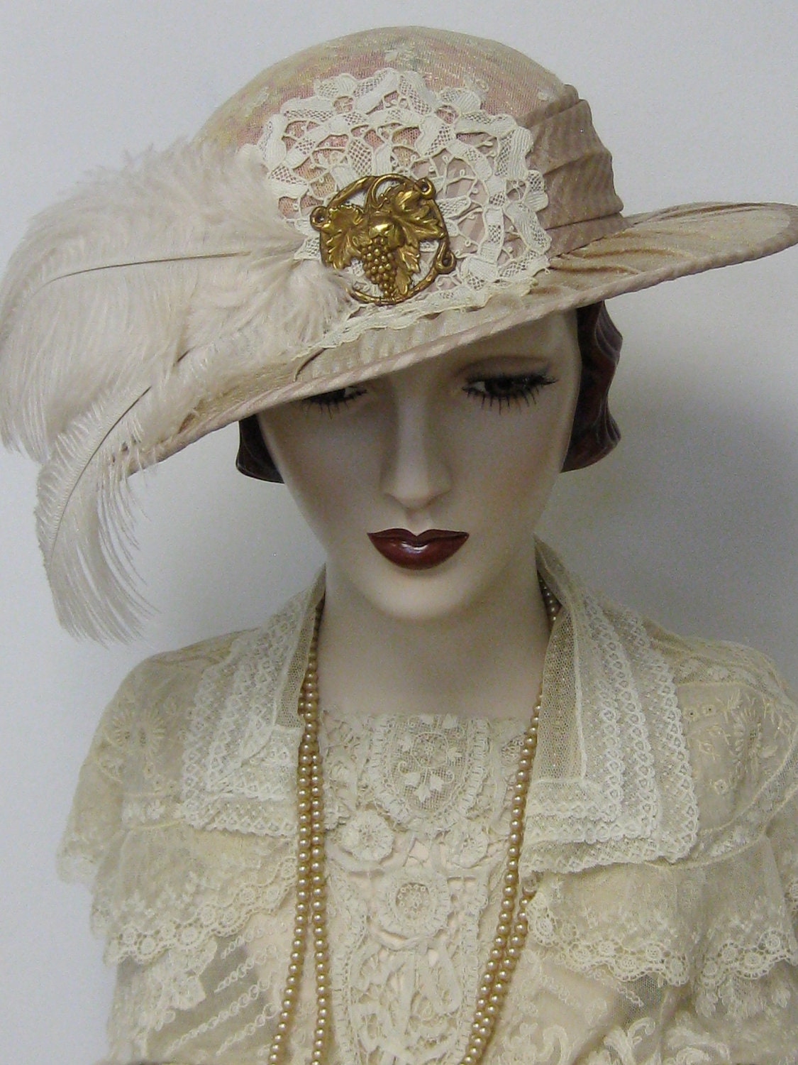 Lady Diana Shirred Cloche