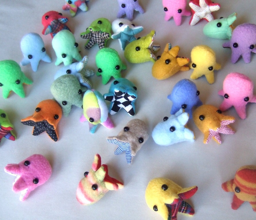 5 Random Surprise Little Baby Octopods