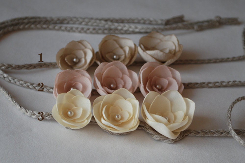 Linen Necklace / Multiway Accessory. PALOMA.